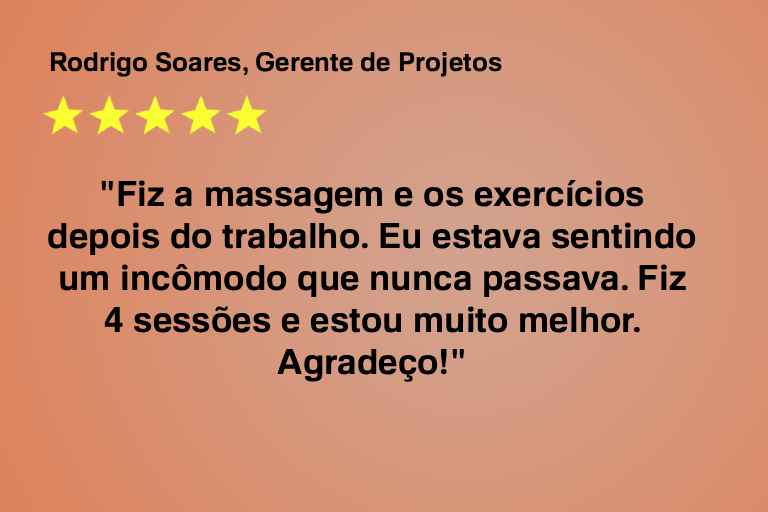 depoimento melhorei da cervical apos 4 sessoes
