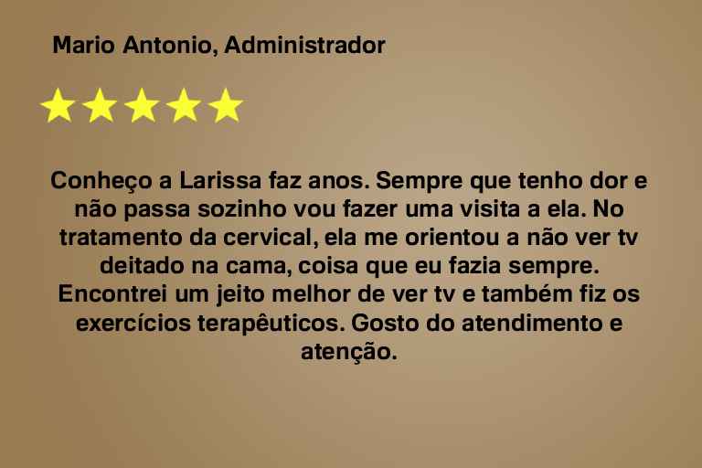 tratamento da cervical profissionalismo atenção total ao cliente